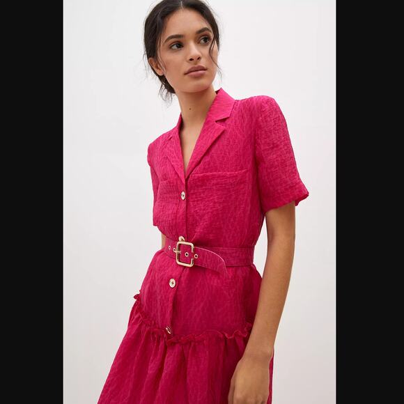 Anthropologie Exquise Blaine Eyelet Maxi Dress - Small - New - Picture 2 of 4